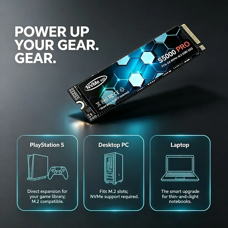 SSD M.2 S5000 PRO, disco rigid - M.2 Nvme 4Tb Pcie 4.0 Ssd recensione e prezzo