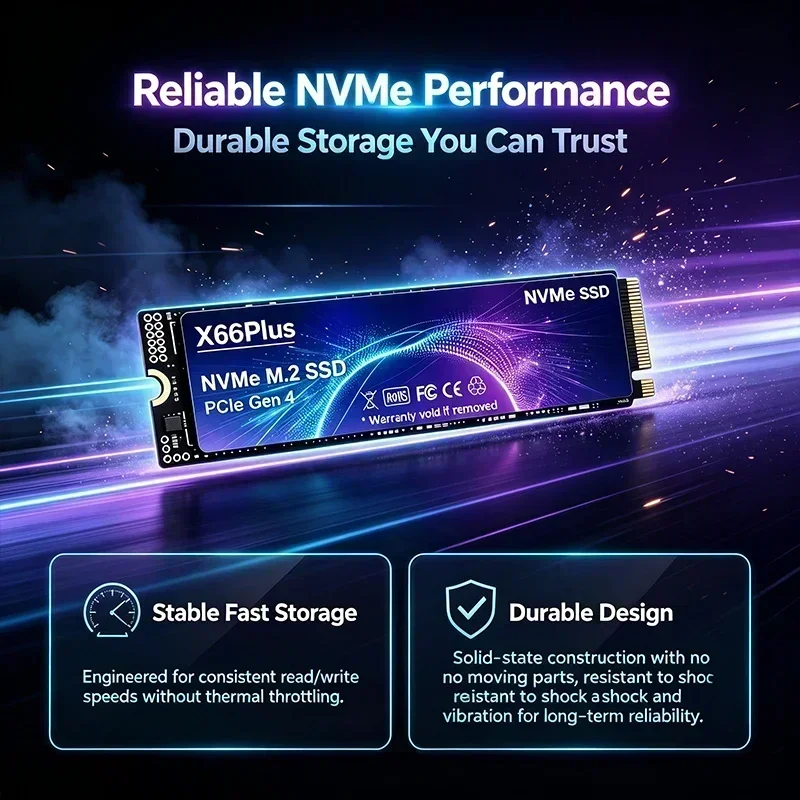 SSD NVMe M.2 PCIe 4.0 X66Plus: - M.2 Nvme 4Tb Pcie 4.0 Ssd recensione e prezzo
