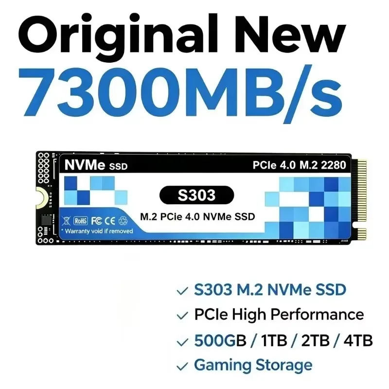 SSD interno M.2 NVMe S303 orig - M.2 Nvme 4Tb Pcie 4.0 Ssd recensione e prezzo