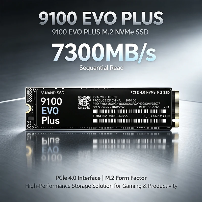9100 EVO PLUS SSD M.2 NVMe – C - M.2 Nvme 4Tb Pcie 4.0 Ssd recensione e prezzo